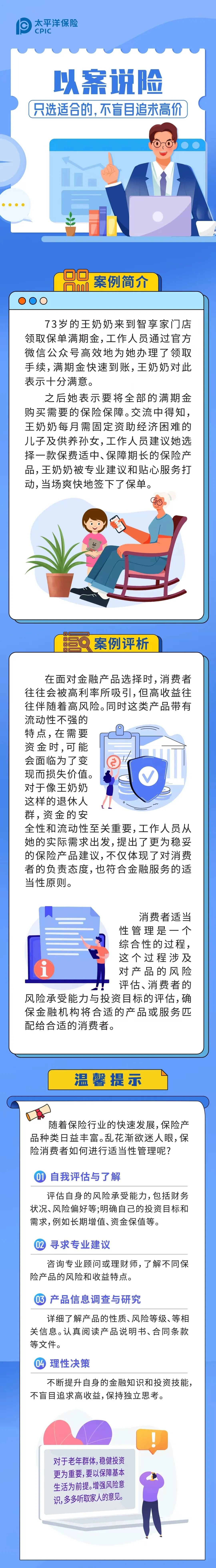 以案說險(xiǎn)｜只選適合的，不盲目追求高價(jià)